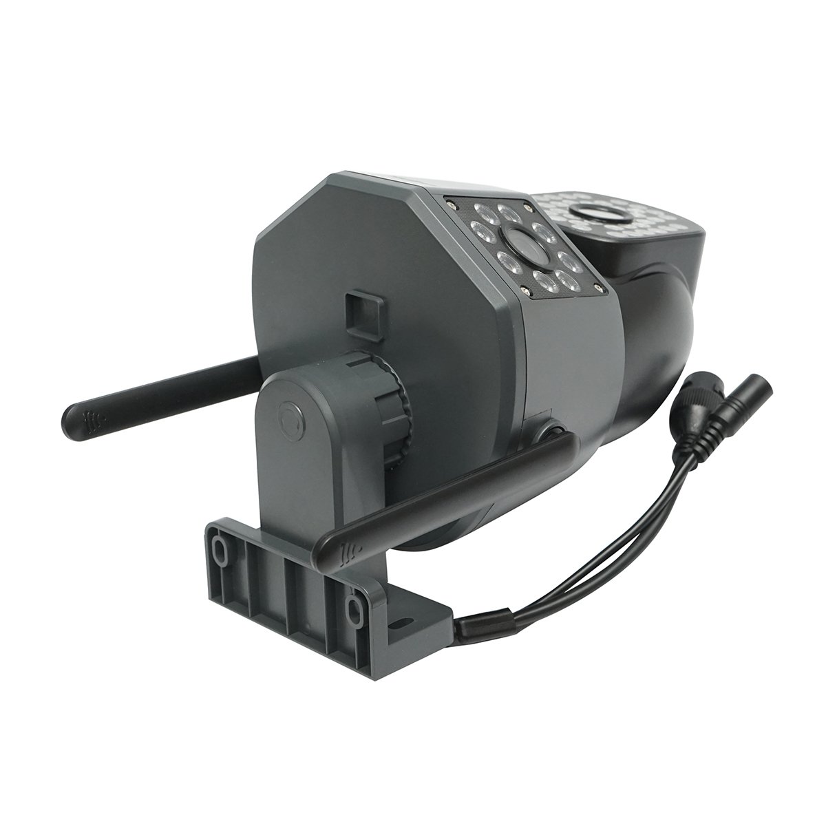 Camera de supraveghere 3 lentile, 3 obiective 6 MP, WIFI 2.4GHz, rotire 360 grade PTZ cu senzor de miscare, alarma, detectie umana si aplicatie IPC360 Home